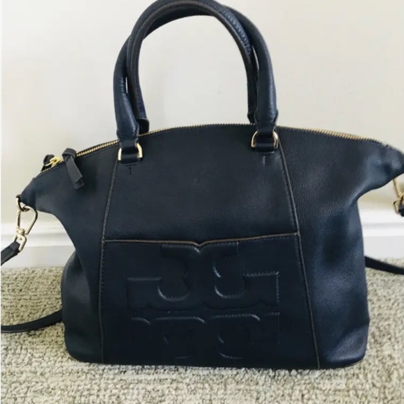 Authentic Tory Burch 'Medium Bombe T' Satchel - Picture 3 of 10